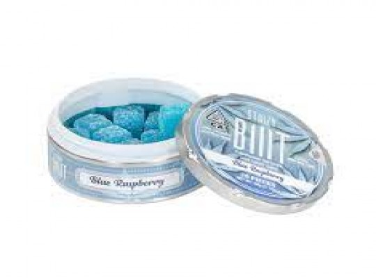 Blue Raspberry BIIIT Sour Gummy Cube